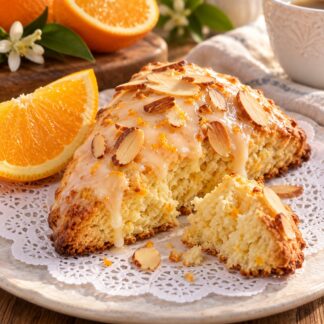 Orange Almond Scone