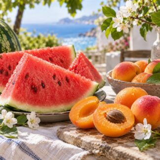 Pink Watermelon Apricot