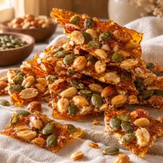 Pumpkin Peanut Brittle