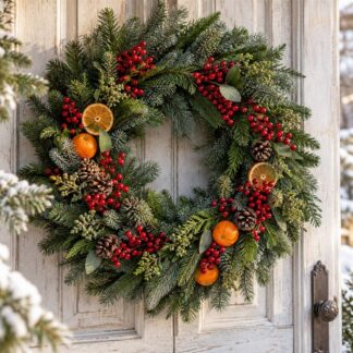Pepperberry Wreath