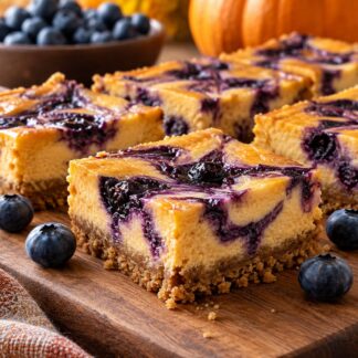 Pumpkin Blueberry Swirl