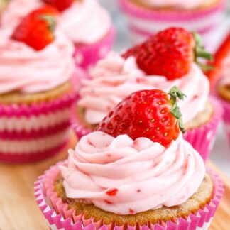 Strawberry Cupcake