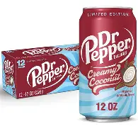 Dr. Pepper Creamy Coconut Soda Pop