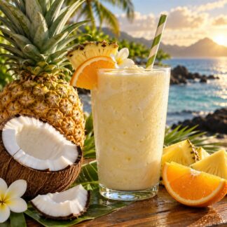Jamaican Coconut Smoothie wax melts – coconut pineapple smoothie