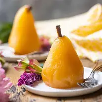 Poached Pear