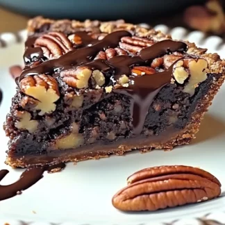 Brownie Pecan Pie