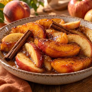 Spiced Apples & Peaches