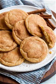 Sugared Snickerdoodle Cookies