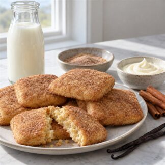 Sugared Snickerdoodle Cookies
