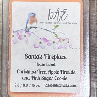 Santa’s Fireplace House Blend 2.5 OZ Clam