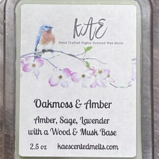 Oakmoss & Amber 2.5 OZ Clam