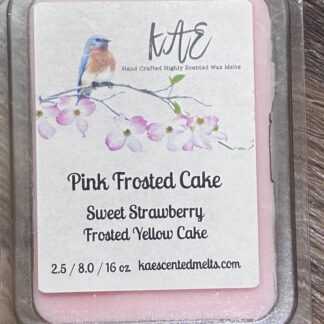 Pink Frosted Cake 2.5 OZ Clam