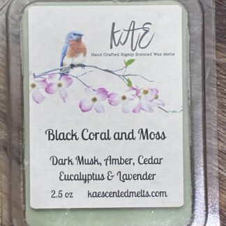 Black Coral & Moss 2.5 OZ Clam