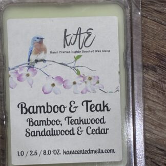 Bamboo  & Teak 2.5 OZ Clam