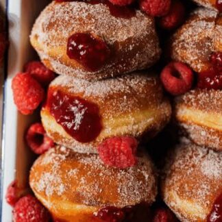 Raspberry Jam Donut BBW Type