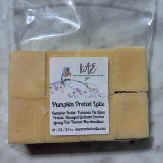 Pumpkin Pretzel Latte 8 oz Kae Cut