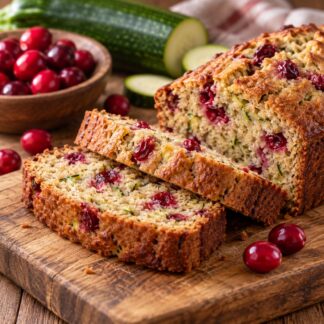 Cranberry Zucchini Bread