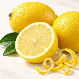 Freshly Zested Lemon