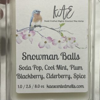 Snowman Balls 2.5 OZ Clam