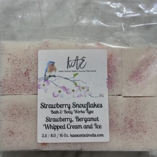Strawberry Snowflakes Bath & Body Works Type 8 oz Kae Cut